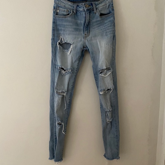 Kancan Ripped Skinny Jeans - Picture 2 of 6